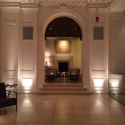 public hotel lobby